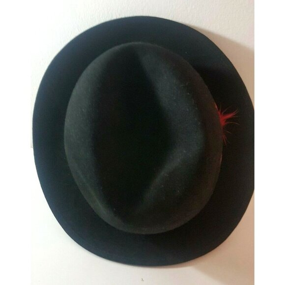 Vintage BILTMORE SENATOR Hat Black Campeau 6 5/8 53 cm Made in Canada - Picture 4 of 11